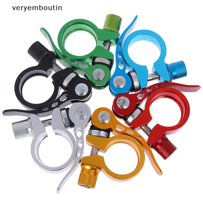 Kẹp Cố Định Yên Xe Đạp 25.4-34.9mm Bằng Nhôm Tháo Lắp Nhanh Tiện Dụng