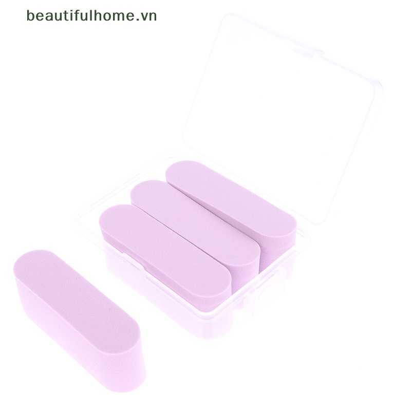 Set 1 / 3 / 4 Mút Trang Điểm Ướt Và Khô Sử Dụng Kép Cho Nữ