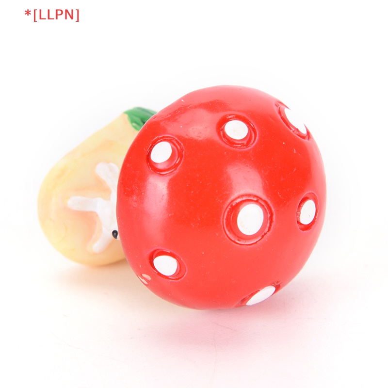 [loyaltysun] Đồ trang trí Ngôi Nhà Nấm Bằng Nhựa Resin Thủ Công Trang Trí Sân Vườn Chào Mừng