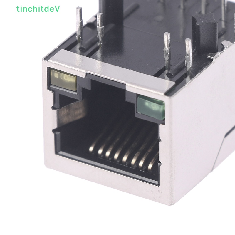 Bộ 2 Túi Thiếc HR911105Dây Cáp Kết Nối RJ45 Chuyển Đổi Mạng Ethernet RJ45 Dài 100M RJ45