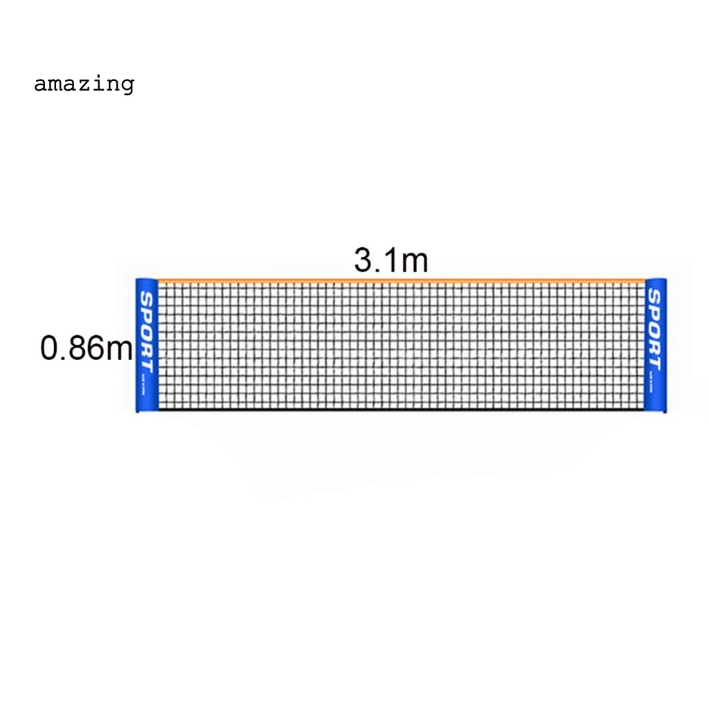Lưới Chơi Cầu Lông / Tennis / Bóng Đá Di Động Bằng PE Co Giãn