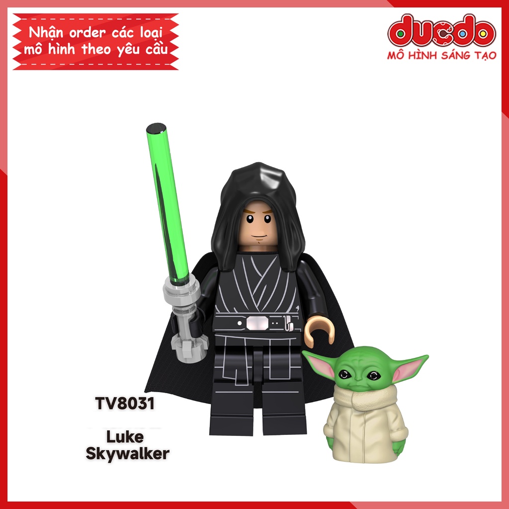 Minifigures nhân vật Chiến tranh giữa các vì sao - Đồ chơi Lắp ghép Xếp hình Mini Mô hình TV6105