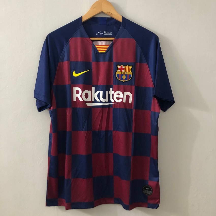 Áo Thun Đá Banh Sân Nhà Câu Lạc Bộ barcelona Mùa Giải 19 / 20