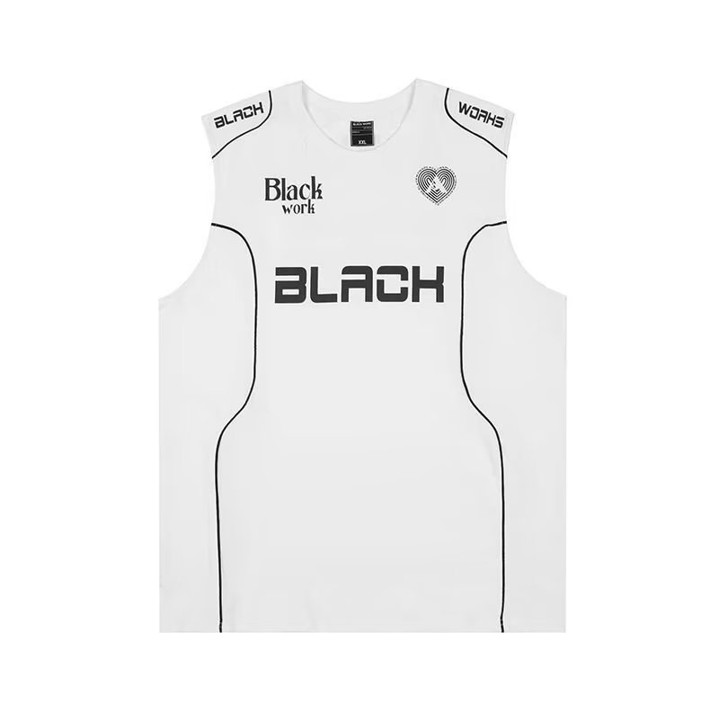 Áo Bóng Rổ Không Tay Dáng Rộng Phong Cách Thời Trang Đường Phố Mỹ Dành Cho Cặp Đôi