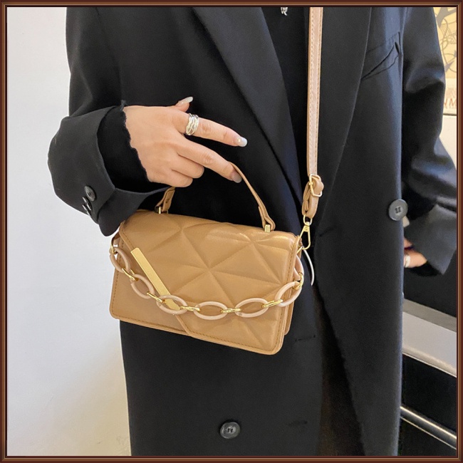 Túi Xách Da Pu Khóa Nam Châm Thời Trang Cho Nữ