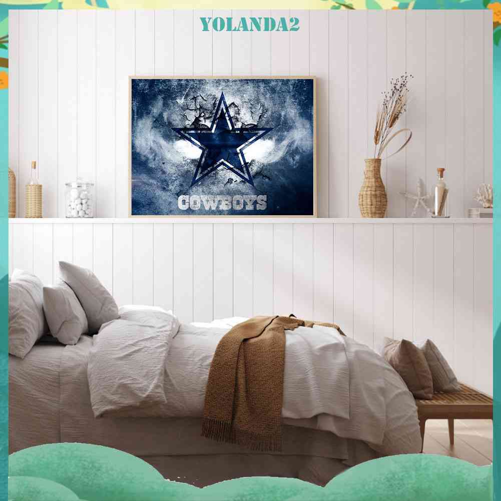 Tranh Đính Đá Kim Cương Toàn Bộ 5D DIY Hình Vẽ Cao Bồi