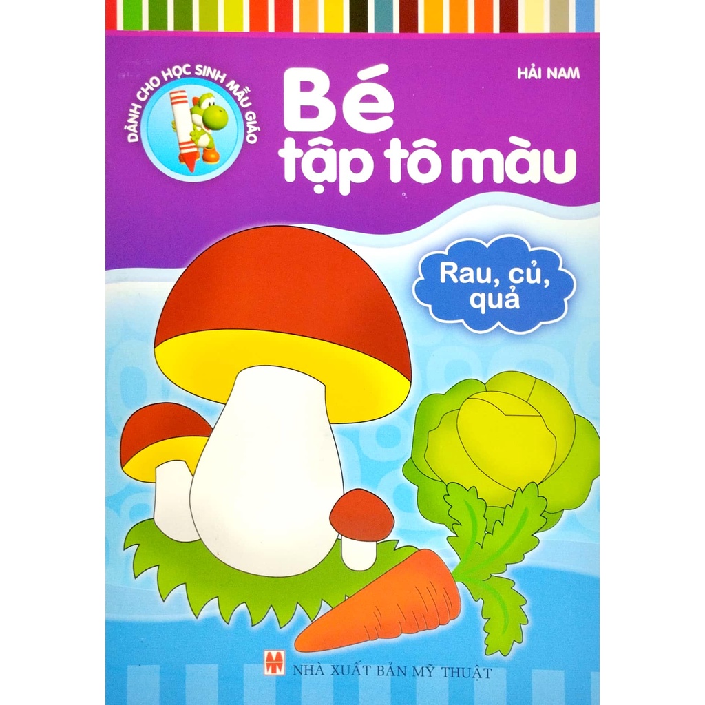 Sách Bé Tập Tô Màu - Rau, Củ, Quả