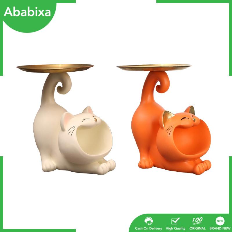 Khay Đựng Kẹo / Đồ Dùng Hình Mèo Kiểu Bắc Âu Độc Đáo Trang Trí Bàn Tiệc