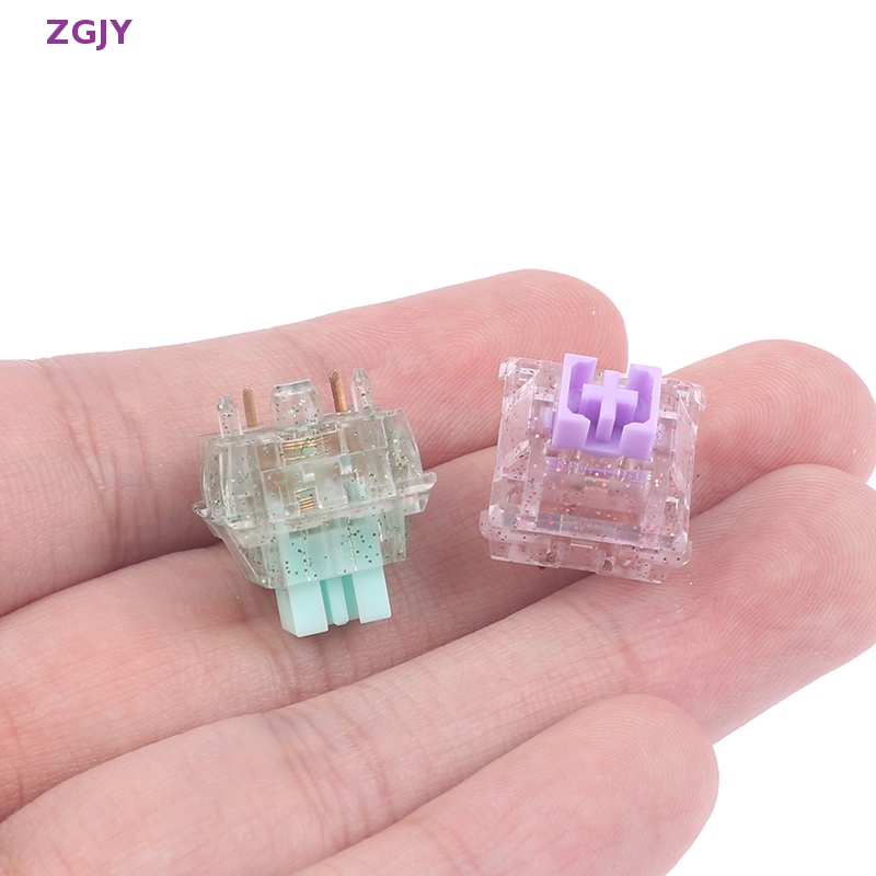 Công Tắc ZGJY 5pin RGB 30g 45g 62g 67g 80g force mx clone Cho Bàn Phím Cơ 60m Mới
