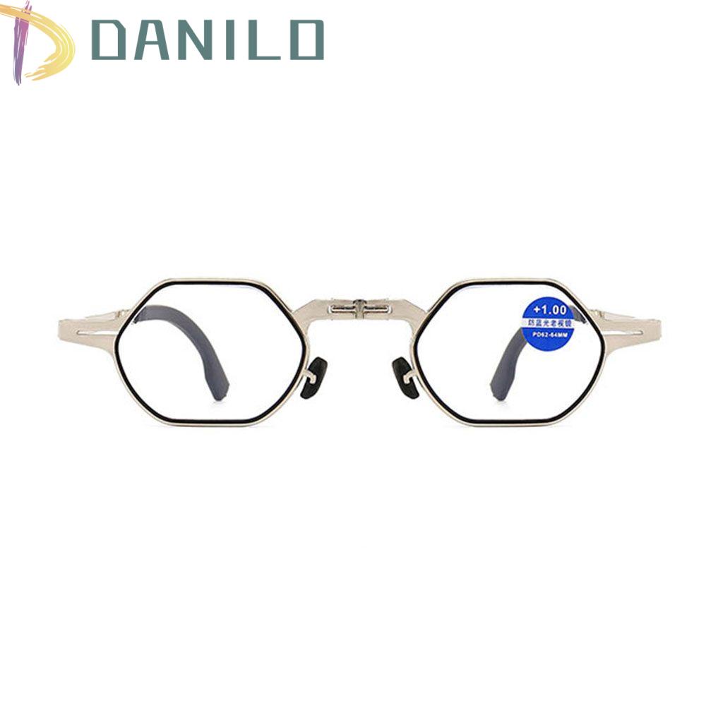 Danilo Kính Đọc Sách Gọng Đa Giác Phong Cách Retro Cho Nam Và Nữ