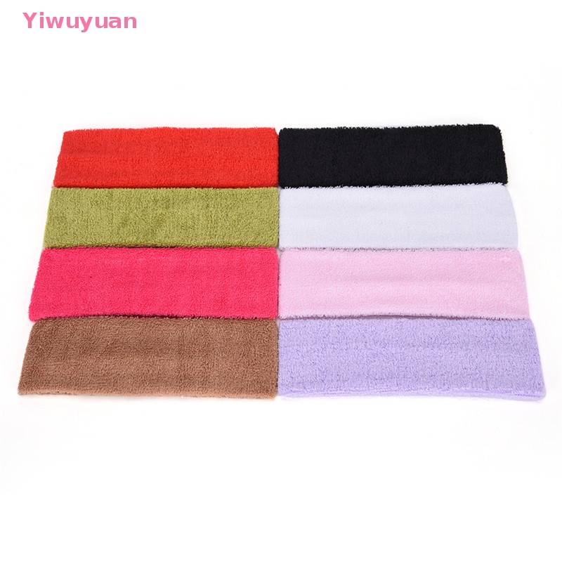 Băng Đô Thể Thao Chất Liệu Cotton Co Giãn Thời Trang Mới Cho Nữ