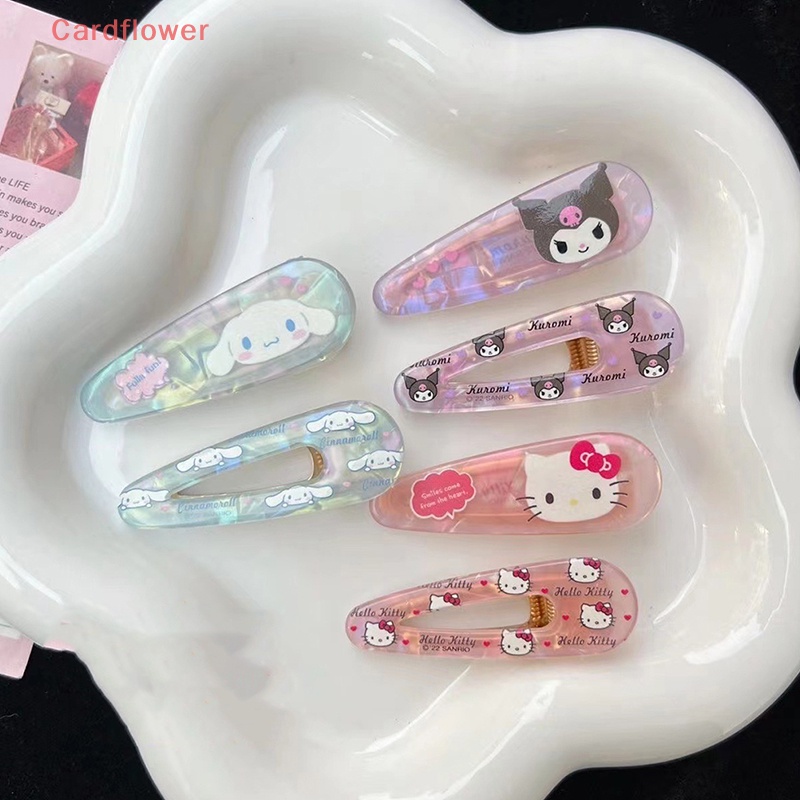 Kẹp Tóc Trang Trí Hình Nhân Vật Hoạt Hình Sanrio Melody Kuromi Cho Bé Gái Mới