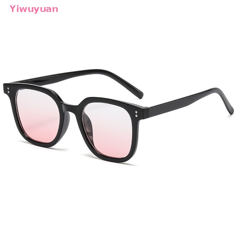 < Yiwuyuan > Kính Râm Vuông Thời Trang Hip Hop Cao Cấp Dành Cho Nam Nữ