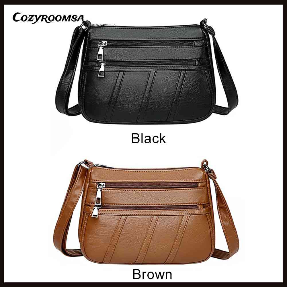 Túi Xách Da PU Nhiều Ngăn Thời Trang Cho Nữ