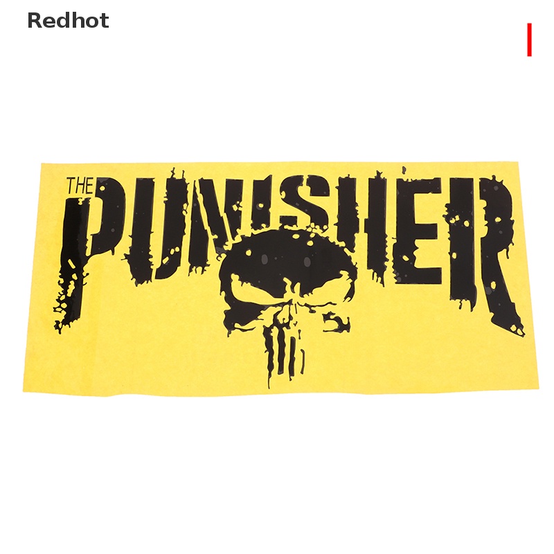 &lt; Redhot &gt; Hình Dán Vinyl Trang Trí Xe Hơi Xe Tải Hình Đầu Lâu Kinh Dị