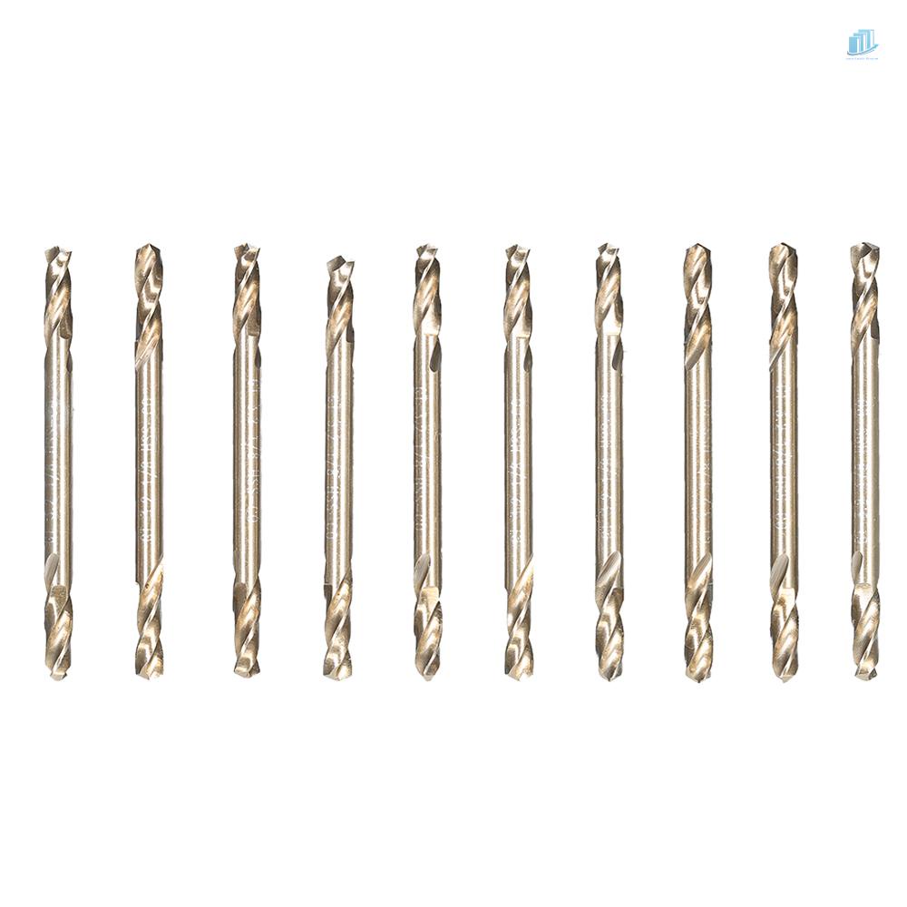 Bộ 10 Mũi Khoan Hai Đầu HSS-Co M35 Kích Thước 1 / 8 &quot;s2mwvn