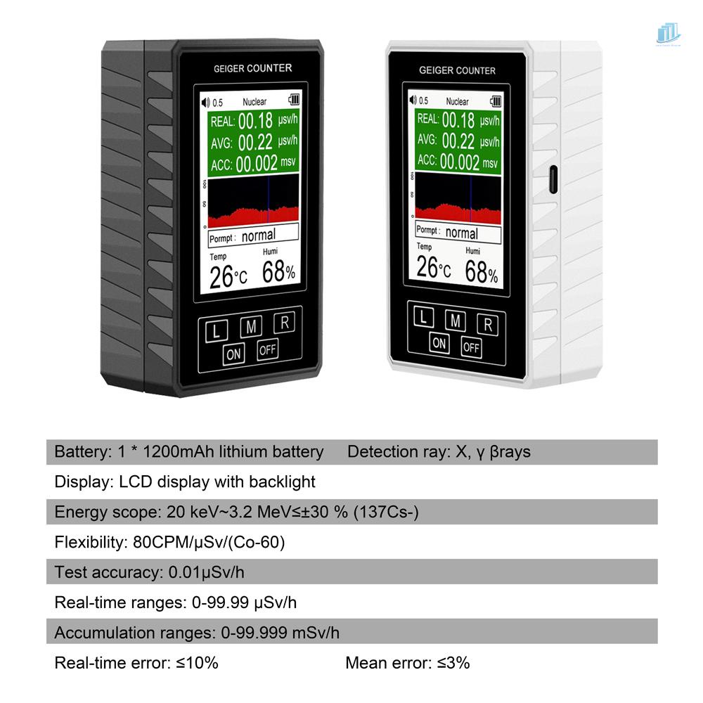 Máy Đếm Bức Xạ Điện Từ Cầm Tay Đa Năng (s2mwvn)