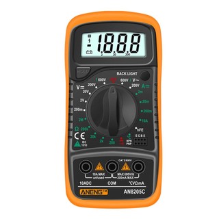 Multi Function High Precision Multimeter Ammeter Volt Resistance Tester Household High Precision Current Meter
