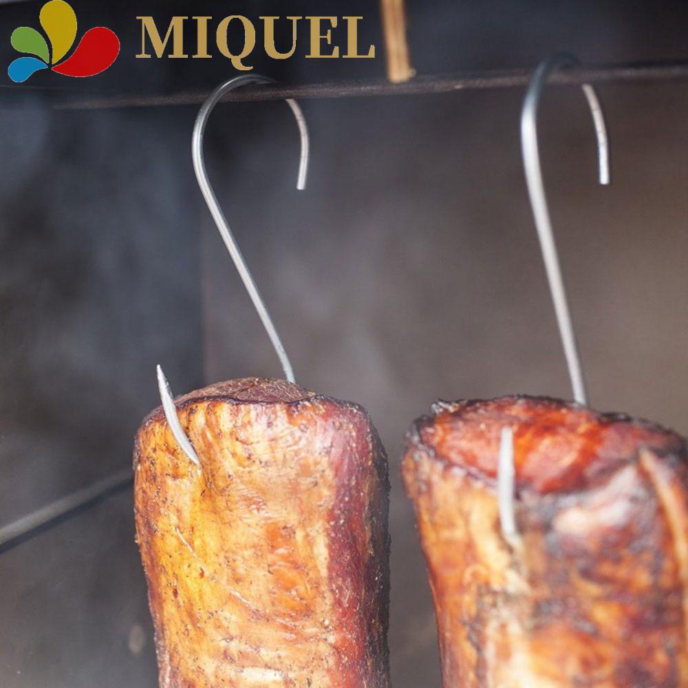 Set 10 Móc Treo Thịt Làm Xúc Xích Bằng Thép Không Gỉ