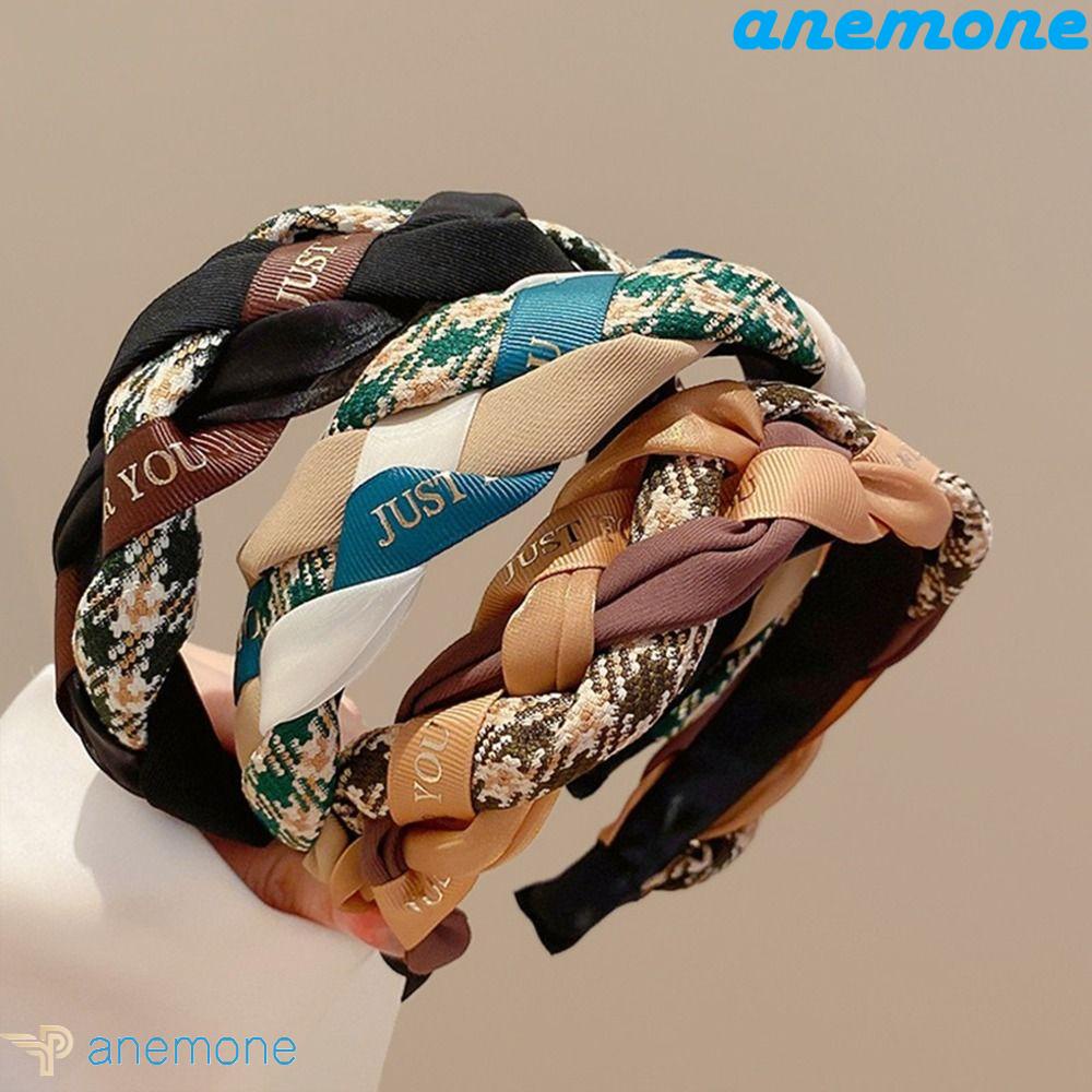 Băng Đô Cài Tóc Dạng Xoắn Phong Cách Retro Thời Trang Cho Nữ Rửa Mặt