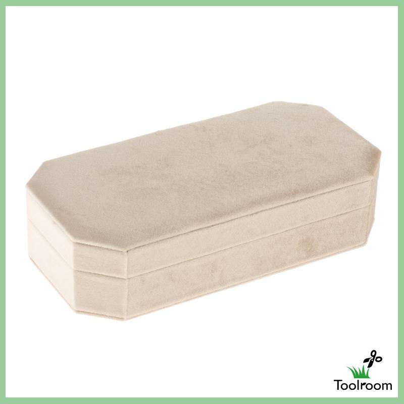 Giá Đỡ Trưng Bày Nhẫn Có Nắp Đậy Bằng Nhung Tiện Dụng