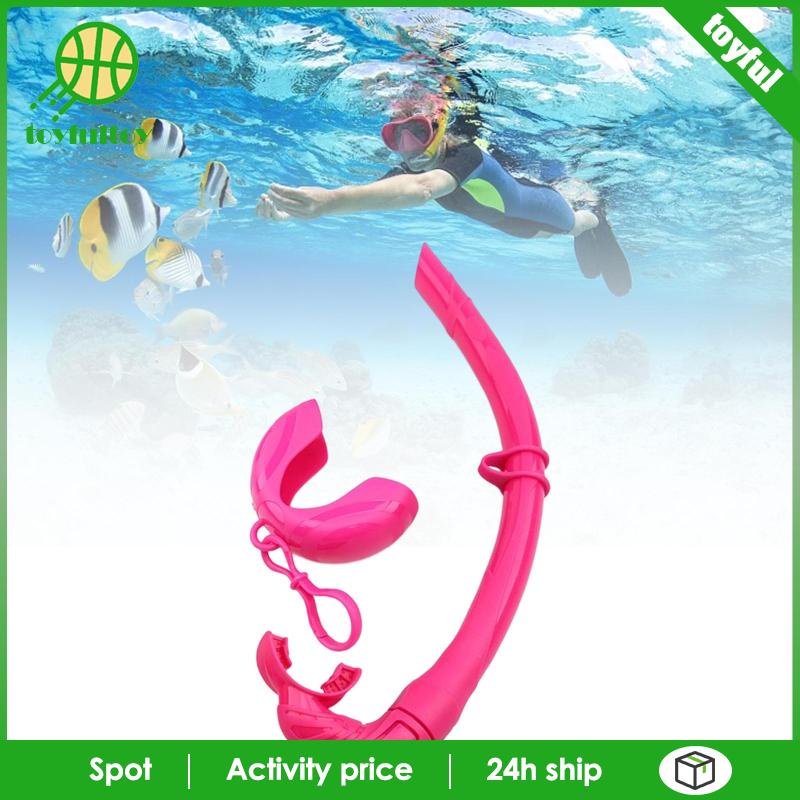 Ống Thở Lặn Hình Chữ J Linh Hoạt Có Thể Gập Lại Cho Người Lớn