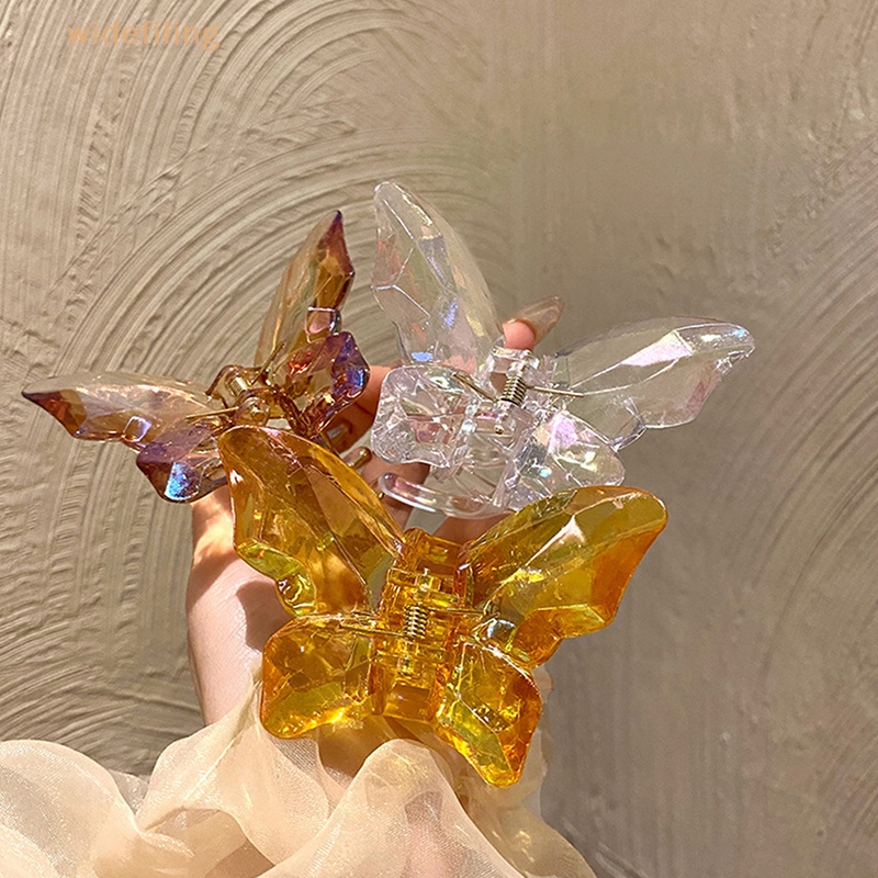 Kẹp Càng Cua Lớn Nhiều Màu Sắc Bằng Acrylic Cho Nữ Mã 2023