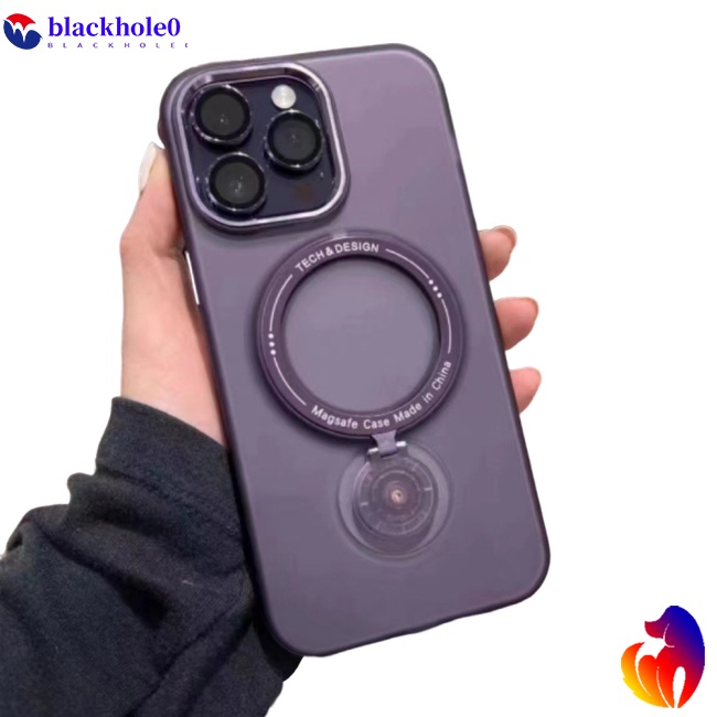 Ốp Điện Thoại Mềm Có Giá Đỡ Nam Châm Xoay 360 Độ Cho Iphone 14promax / 14pro / 14 / 13