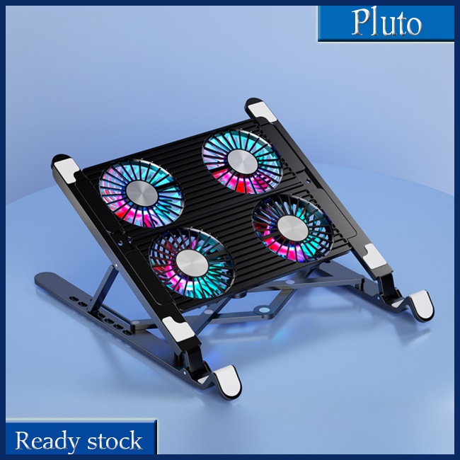 Mới Giá Đỡ Tản Nhiệt Laptop Bằng Hợp Kim Nhôm Có Thể Gấp Gọn Tiện Dụng