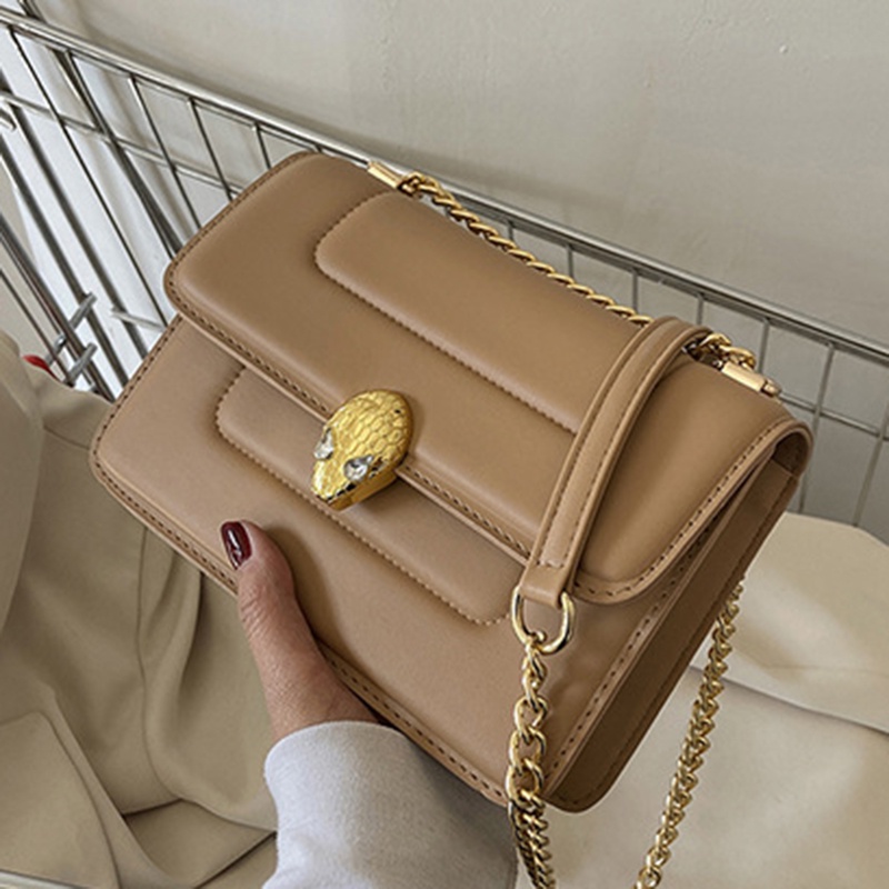 Túi Đeo Vai Không Có Dây Xích Kiểu Dáng Đơn Giản Hợp Thời Trang Cho Nữ