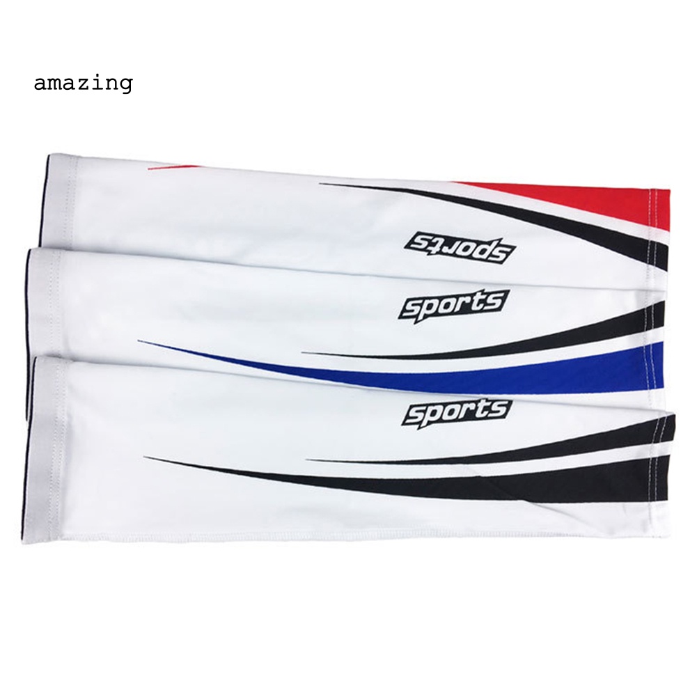 1 Đôi Găng Cánh Tay Co Giãn Mềm Mại Chống Tia UV Bảo Vệ Cho Unisex