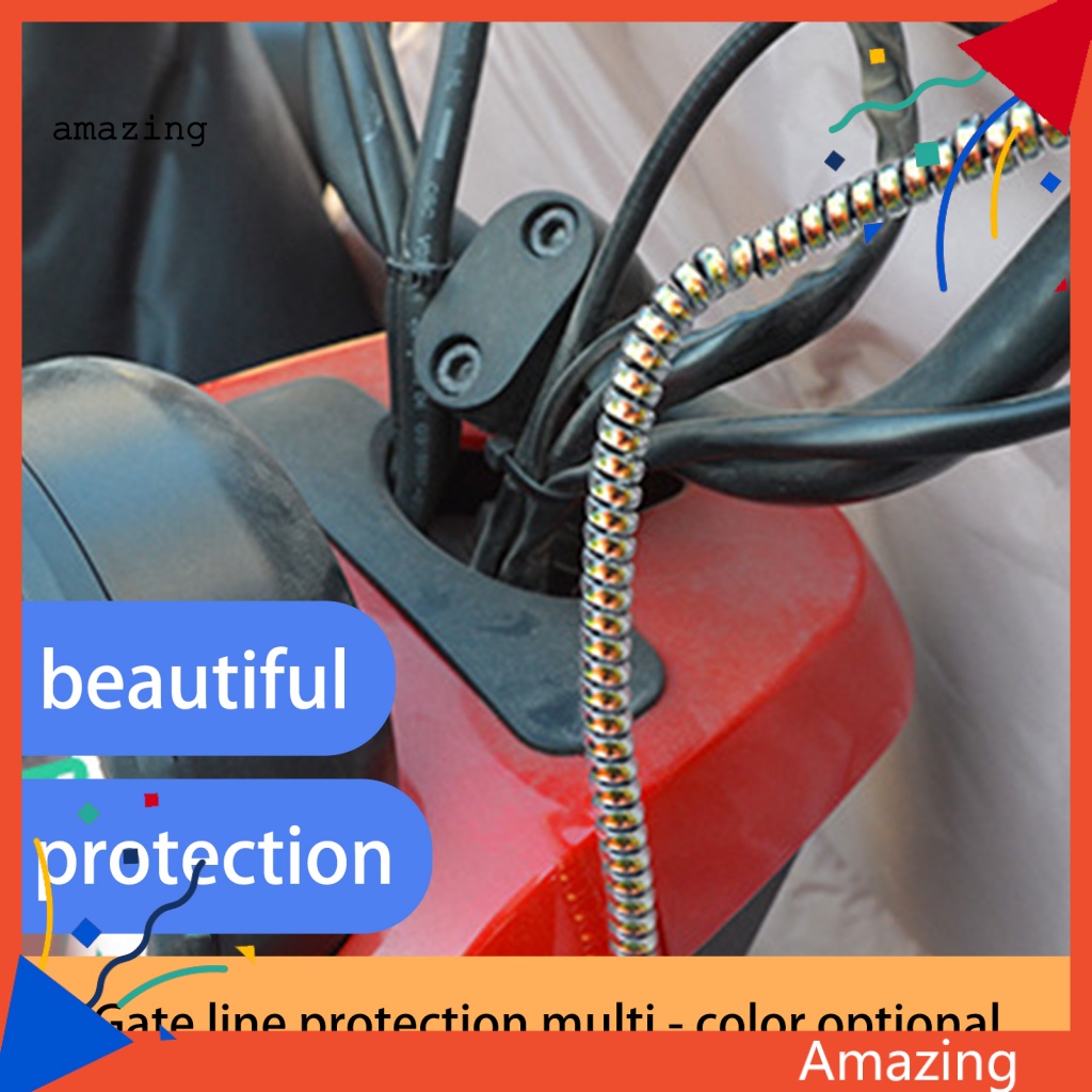 Miếng Bọc Bảo Vệ Dây Cáp Bằng PVC 6mm / 1m Chống Thấm Nước Cho Xe Điện Xiaomi