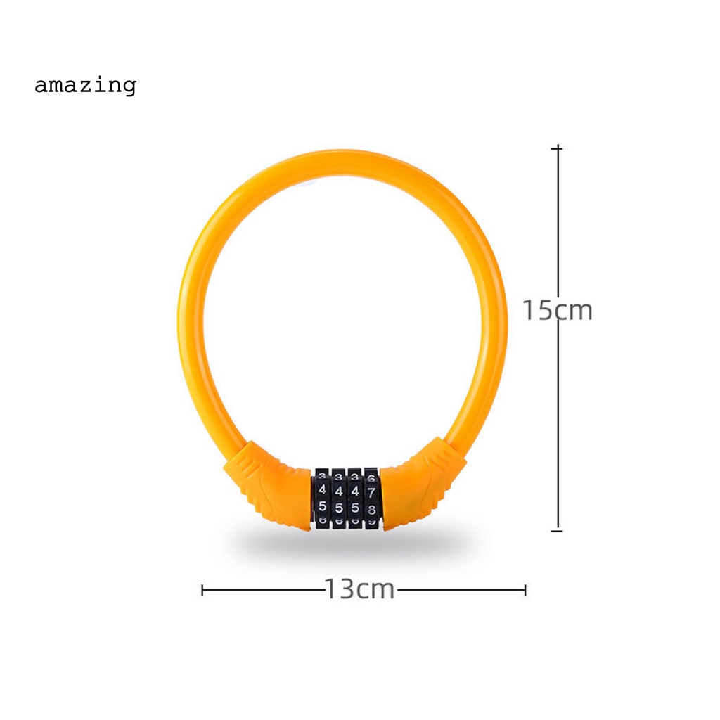 Dây Xích Khóa Xe Đạp Có Mật Khẩu An Toàn