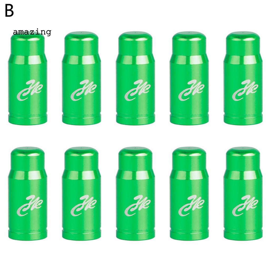 Bộ 10 Vỏ Bọc Van Xe Đạp Nhiều Màu Sắc Chống Rò Rỉ Chống Bụi Bẩn