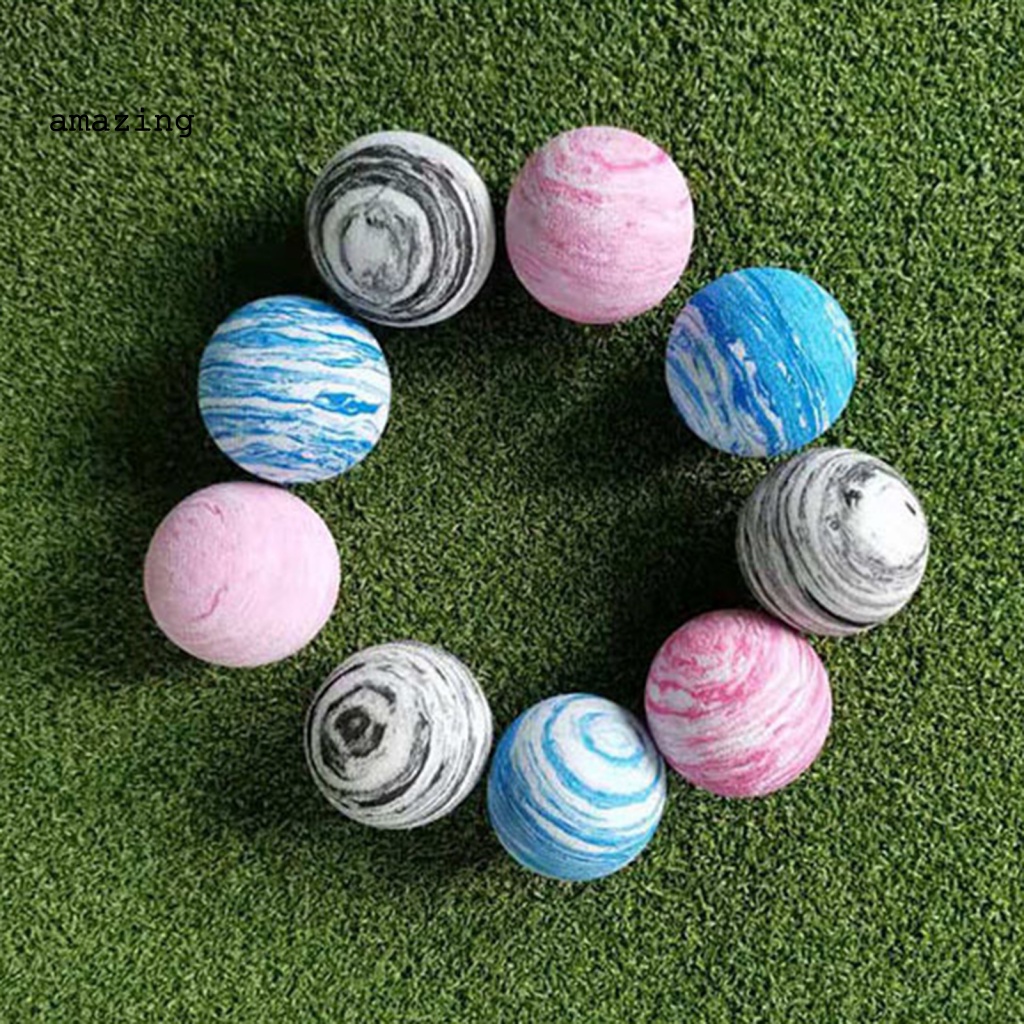 Set 10 Quả Bóng Golf Bằng EVA Mềm Mại Hỗ Trợ Luyện Tập Trong Nhà Cho Bé