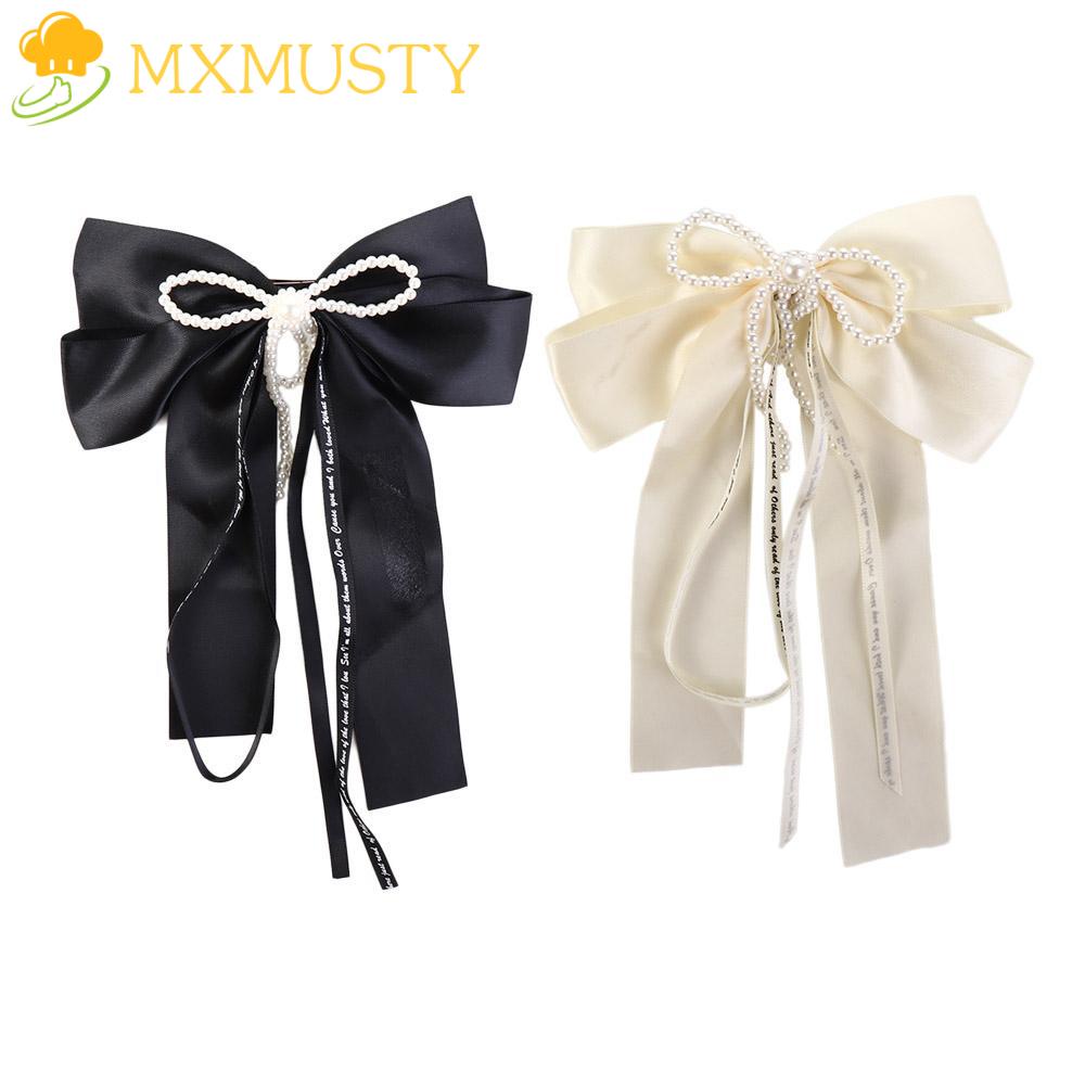 Kẹp Tóc Vải Satin y2k Hình Nơ Dễ Thương Dành Cho Nữ