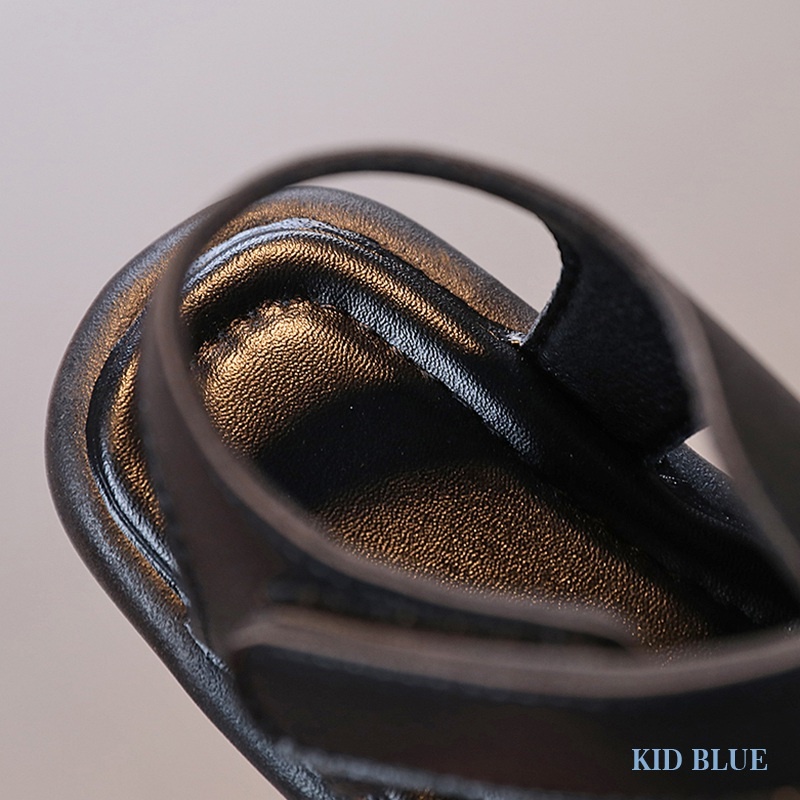 Giày Đi Biển Đế Mềm Chống Trượt Màu Trơn Đơn Giản Thoải Mái Thời Trang Xuân Hè Cho Bé Trai Và Gái