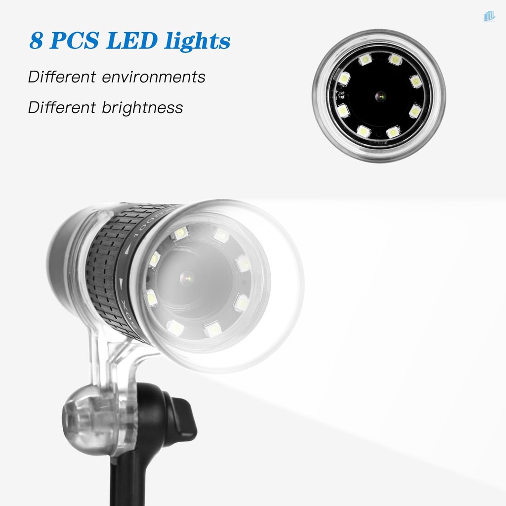 Kính Hiển Vi Điện Tử 2 Triệu HD WIFI 50-1000X F210 Chuyên Dụng Cho Điện Thoại