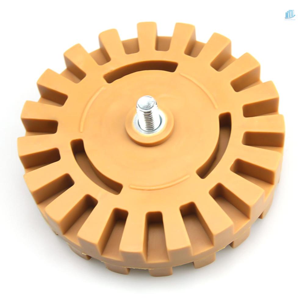 Bánh Xe Cao Su Khí Nén 4 inch Loại Bỏ Miếng Dán Decal Loại Bỏ Vết Bẩn Trang Trí Xe Hơi