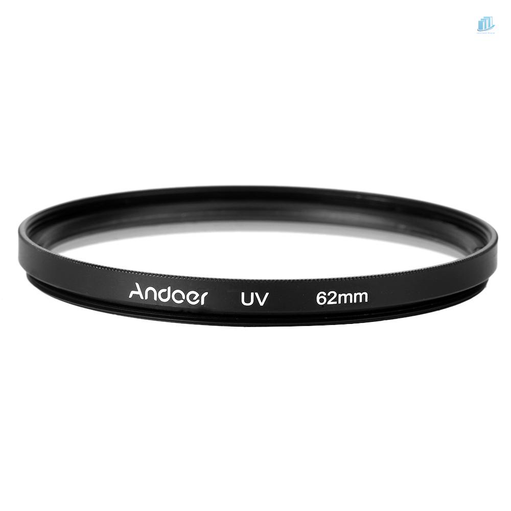 Bộ Kính Lọc Phân Cực Andoer 62mm UV + CPL + Nhắm Lên + 4 + Star 8 Điểm Cho Kính Lọc Hiệu Andoer 62mm Kèm Túi Đựng