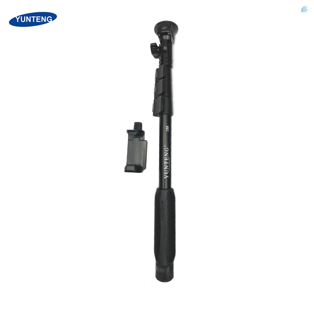 YUNTENG Gậy Tự Sướng Cầm Tay Bằng Hợp Kim Nhôm Với Ốc Vít 1 / 4 Inch Cho Máy Ảnh Kỹ Thuật Số Thông Minh