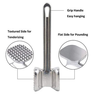Meat Tenderizer Durable Ultra Sharp Needle Blade Steak Beef Pounder Hammer
