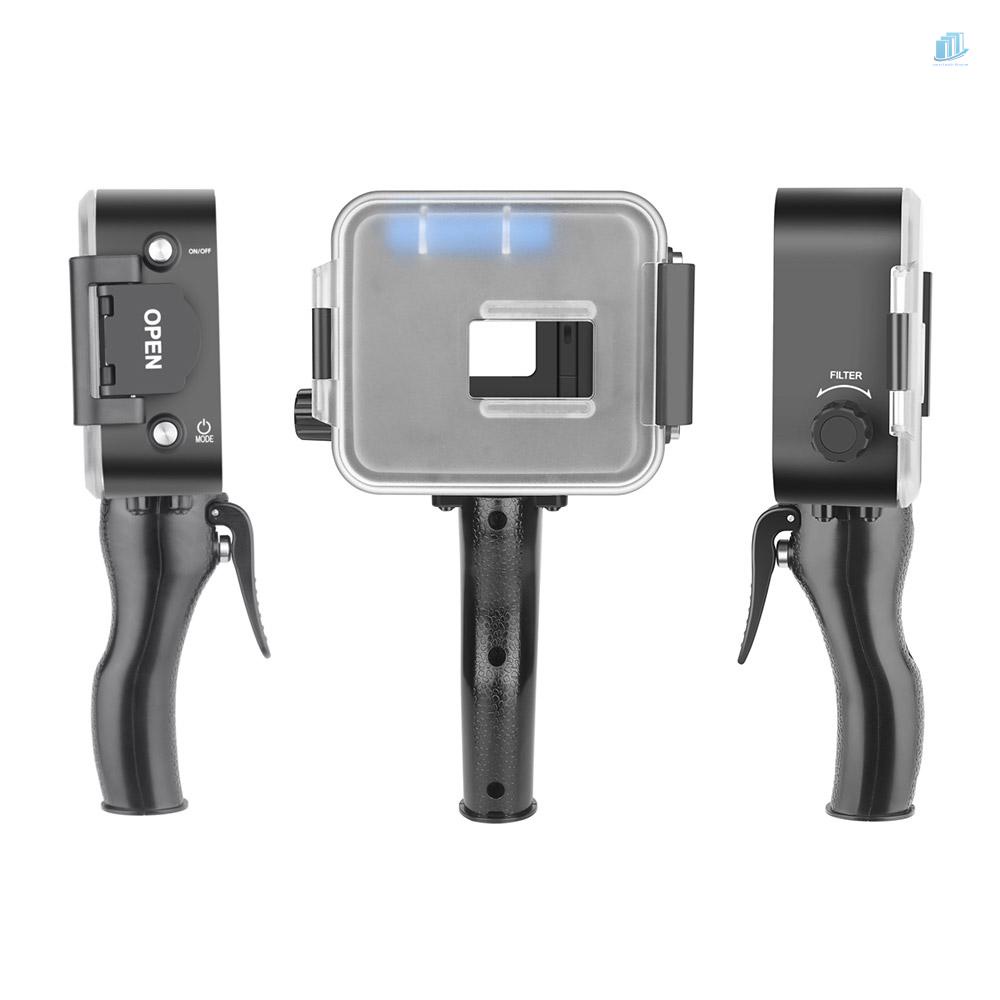 Đèn LED Lặn Dưới Nước Cầm Tay 900LM 40m Màu Đỏ Đen 7 / 6 / 5