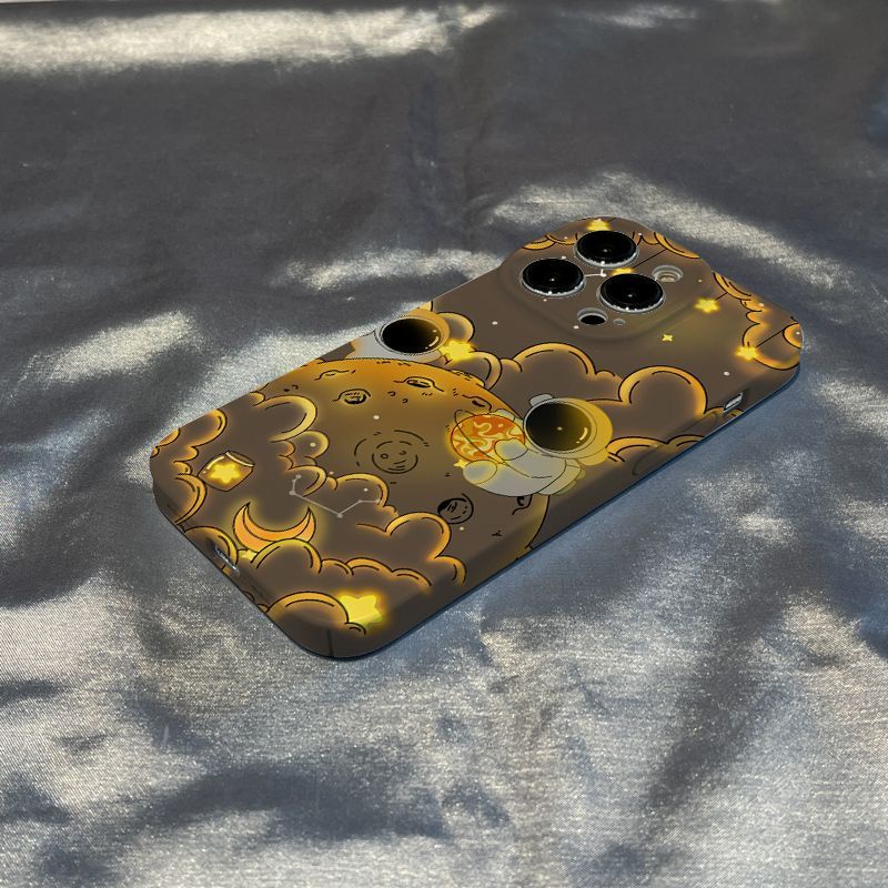 Ốp Điện Thoại Cứng Họa Tiết Phi Hành Gia Cho Iphone 11 Promax 1213 RS72 714 xr Xs Plus