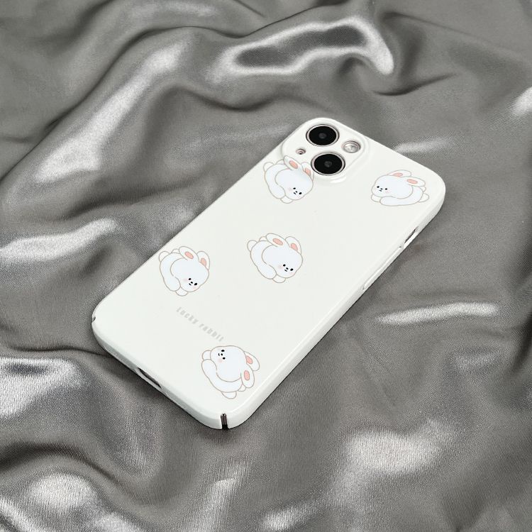 Ốp Điện Thoại Cứng In Hình Gấu Thỏ Cho Apple Iphone Xs 11 X plus 1413 14 L2F2