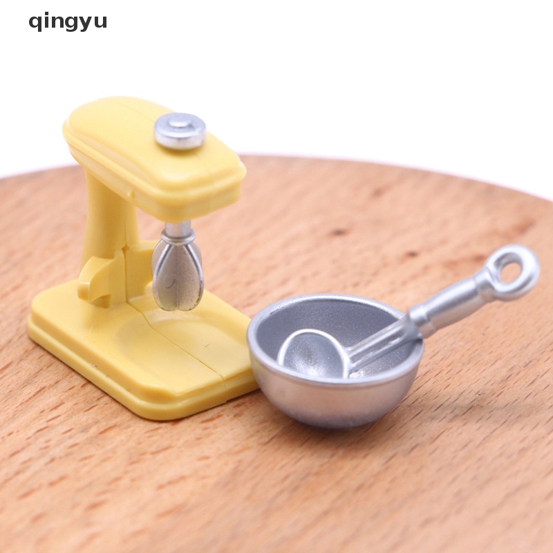 Qingyu Mô Hình Nhà Bếp Trộn Thực Phẩm Và Thức Ăn Mini Dùng Làm Đạo Cụ Nhà Bếp Thu Nhỏ Shoog PLI