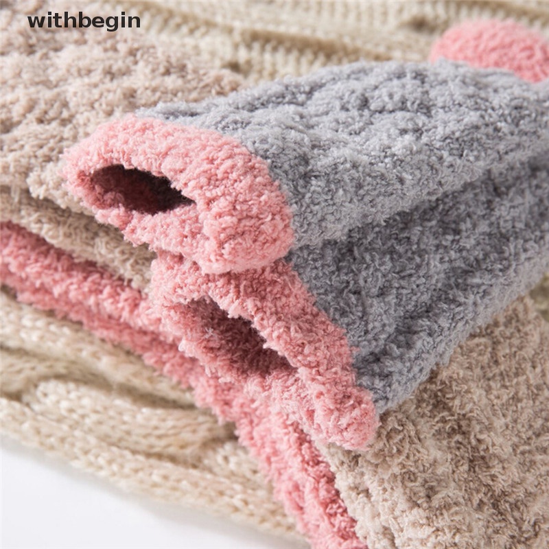 Vớ Ngủ Vải Cashmere Mềm Mịn Ấm Áp Thời Trang Mùa Đông Cho Nữ