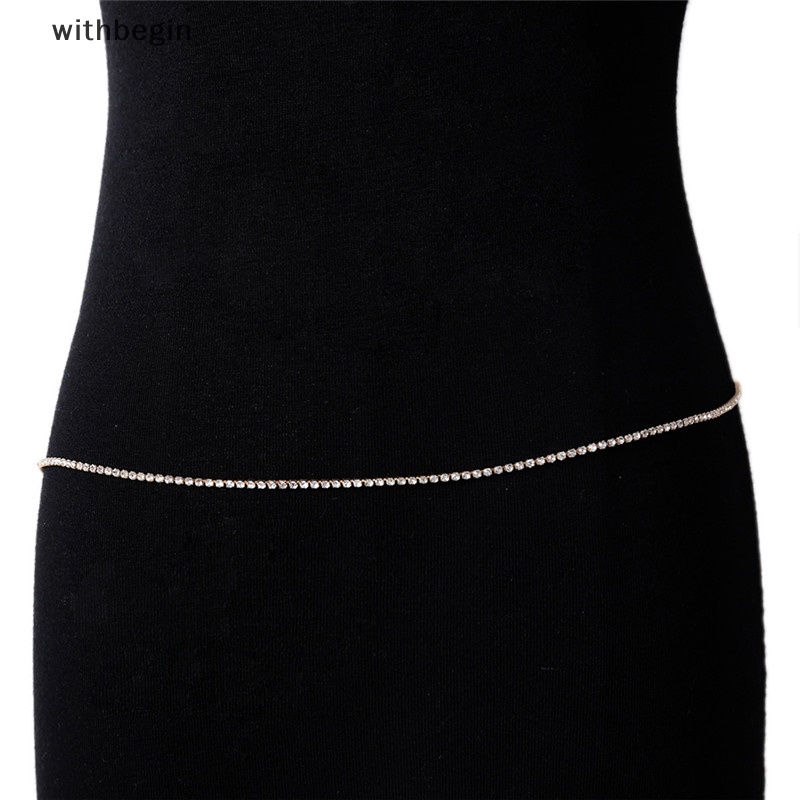 Thắt Lưng Dây Xích Dài Phối Tua Rua Vàng Có Thể Điều Chỉnh Cho Nữ