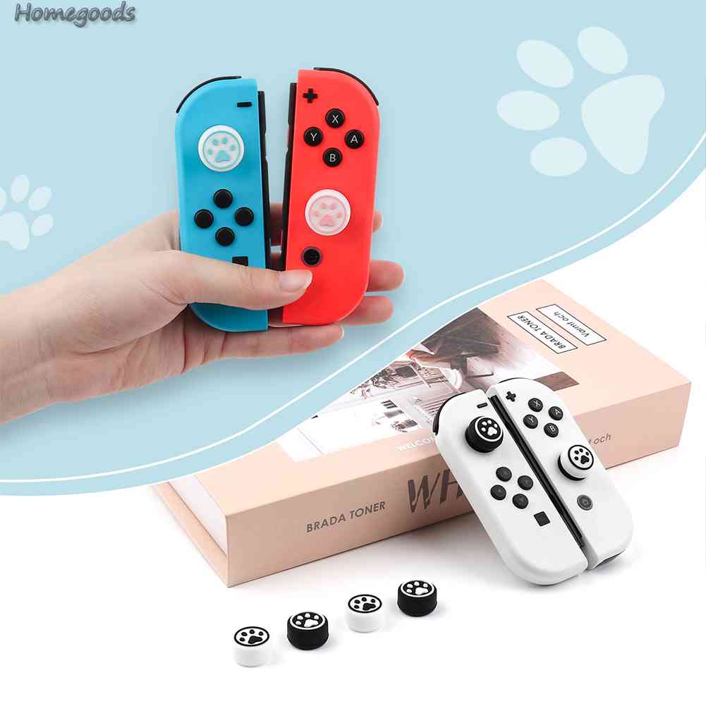 Bộ 6 Nắp Bọc Nút Bấm Bằng Silicon Cho NS Switch / Switch Lite / Switch OLED 2023