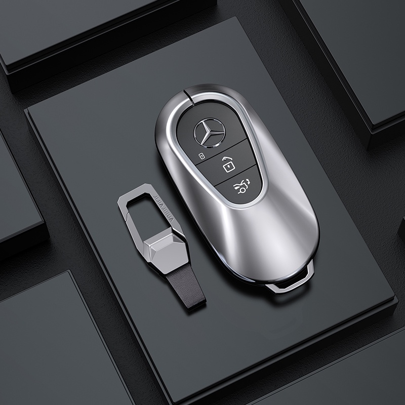 Vỏ Chìa Khóa Điều Khiển Từ Xa Bằng Hợp Kim Kẽm Mới Cho Mercedes Benz W223 Class S300 S350 S450 S500 2020 2021